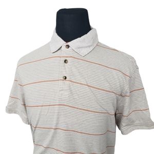 Nautica Short Sleeve Polo Shirt Stripes